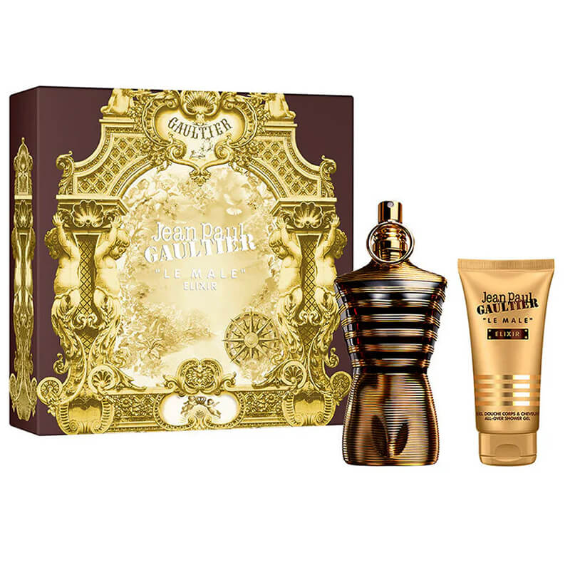 Jean Paul Gaultier Le Male Elixir 2pc Set 125ml Parfum (M)
