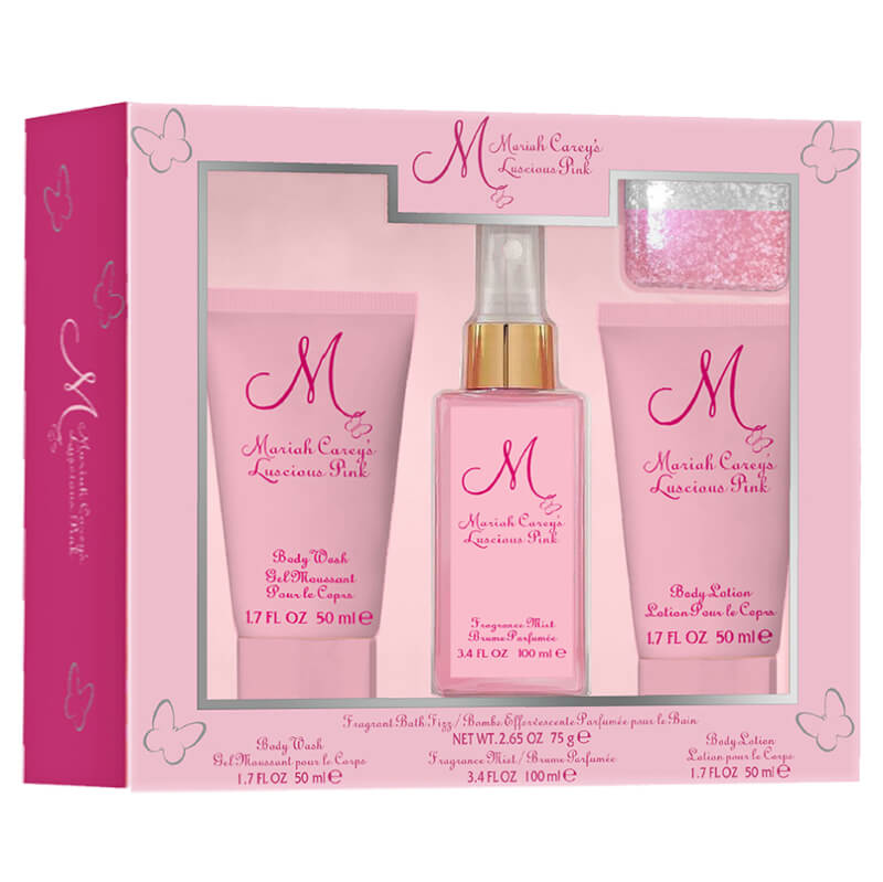 Mariah Carey Luscious Pink 4pc Set (L)