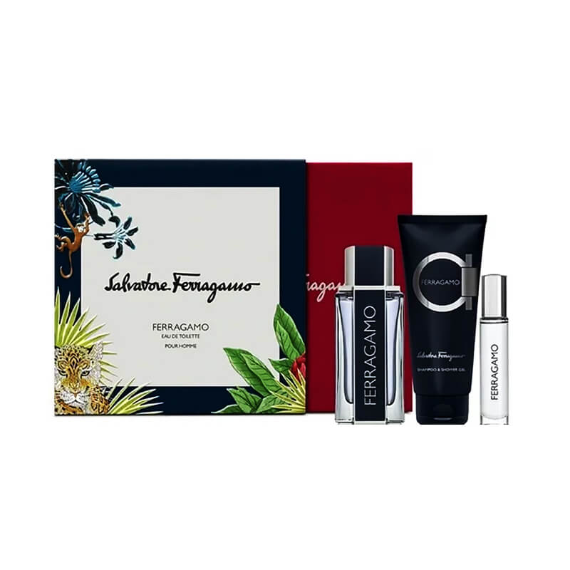 Salvatore Ferragamo Ferragamo 3pc Set 100ml EDT (M)