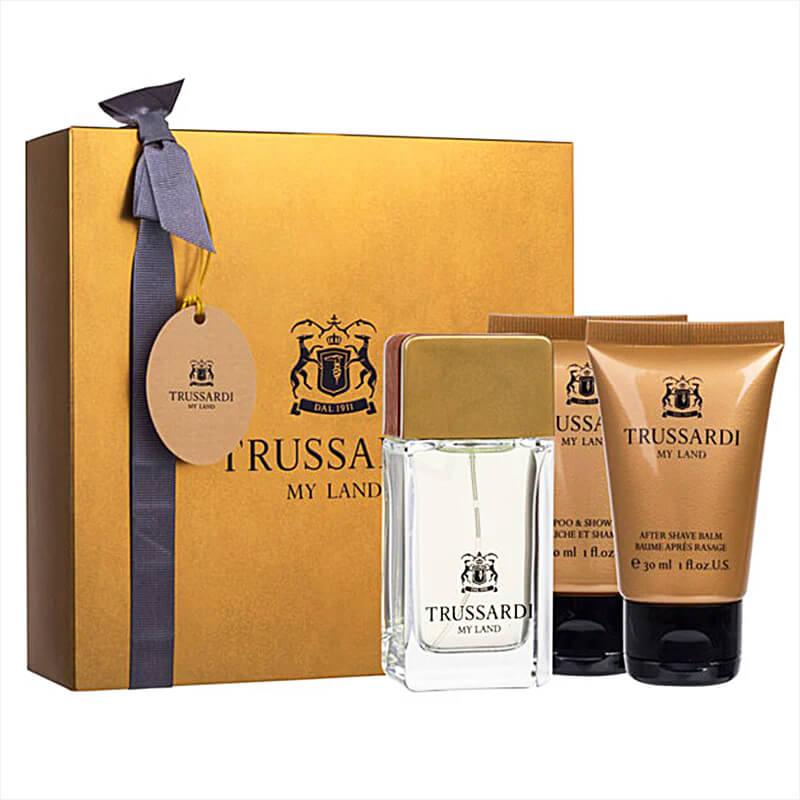 Trussardi My Land Collection 3pc Set 30ml EDT (M)