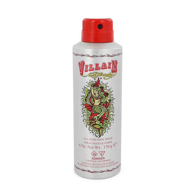 Christian Audigier Ed Hardy Villain Body Spray 170ML (L)