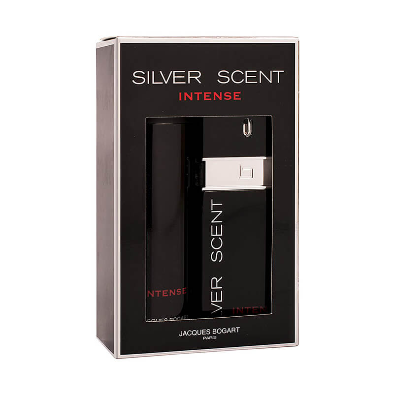 Jacques Bogart Silver Scent Intense 2pc Set 100ml EDT (M)