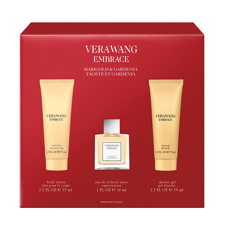 Vera Wang Embrace Marigold And Gardenia 3pc Set 30ml EDT (L)
