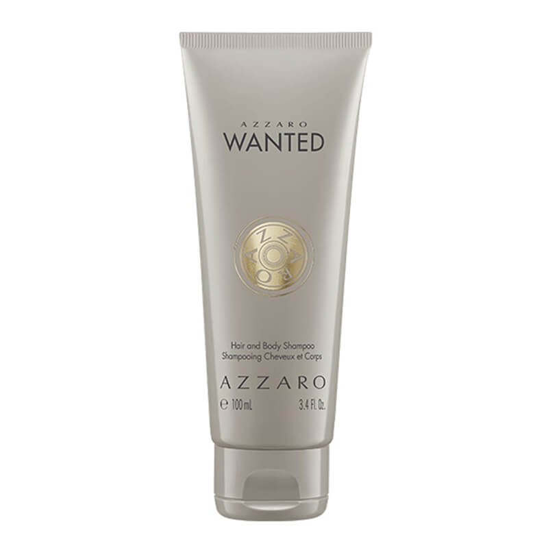 Azzaro Wanted Hair & Body Shampoo (Unboxed) 100ml (M)