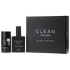 Clean for Men Black Leather Gift Set