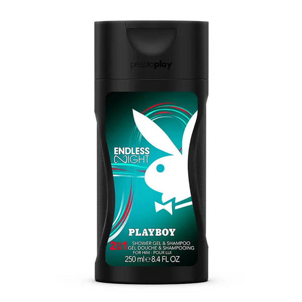 Lot De 2 Après-rasage Playboy Endless Night - 100 Ml Chacun - Parfum Masculin - Fabriqué En France