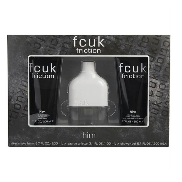 French Connection FCUK Friction Him 3pc Set 100ml EDT (M