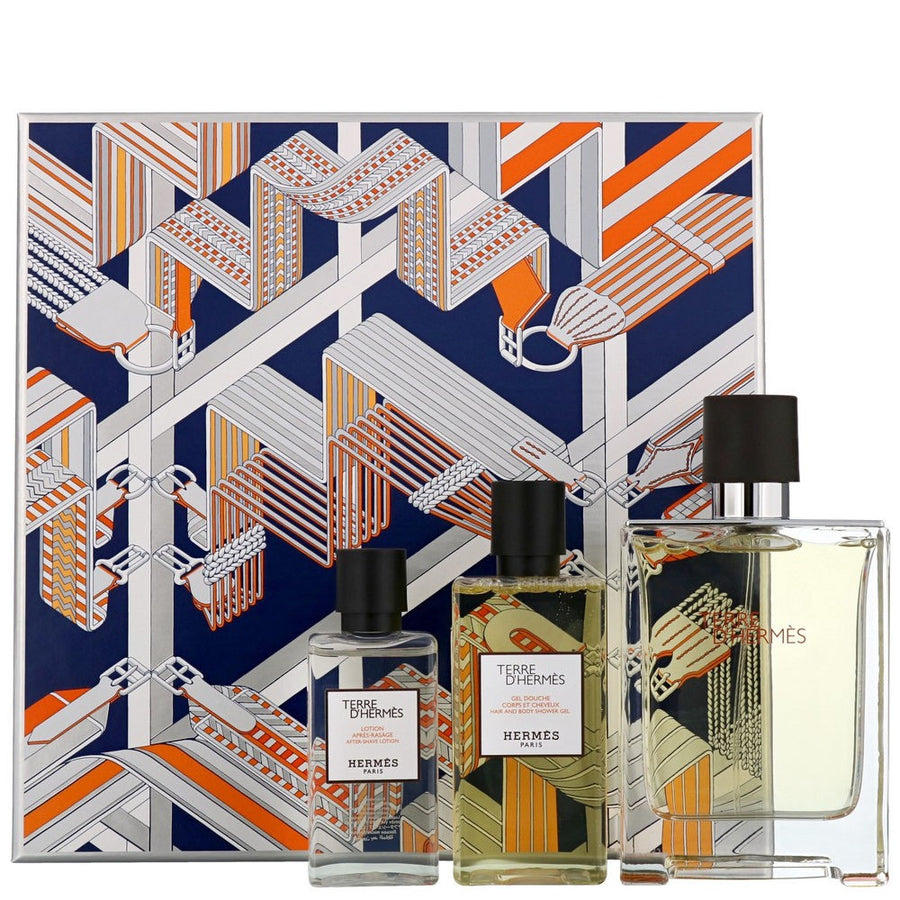 Hermes Terre D'Hermes 3pc Set 100ml EDT (M)