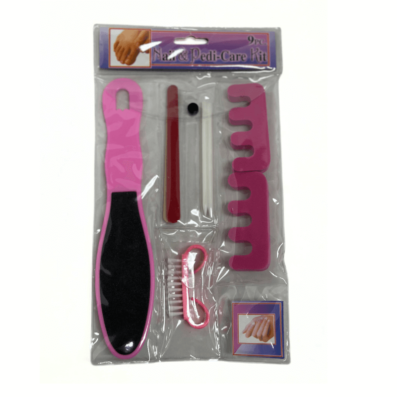 Nail & Pedicure Kit - 8 Pieces