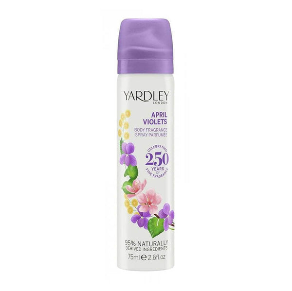 Yardley April Violets Body Fragrance 75ml (L) SP - PriceRiteMart