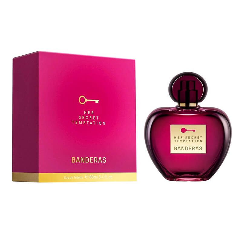 Antonio Banderas Her Secret Temptation (New Packaging) 80ml EDT (L) SP