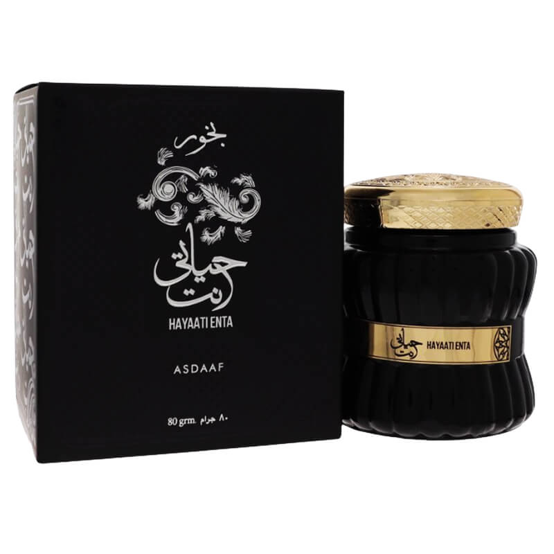 Asdaaf Hayaati Enta Incense 80G Tablets (Unisex)