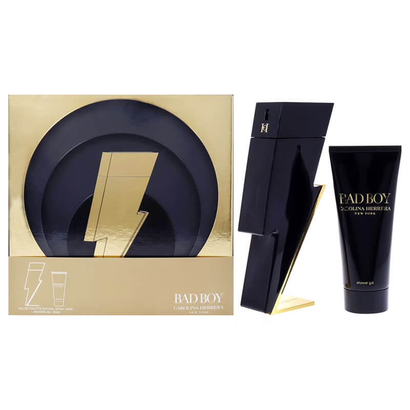 Carolina Herrera Bad Boy 2pc Set 100ml EDT (M)