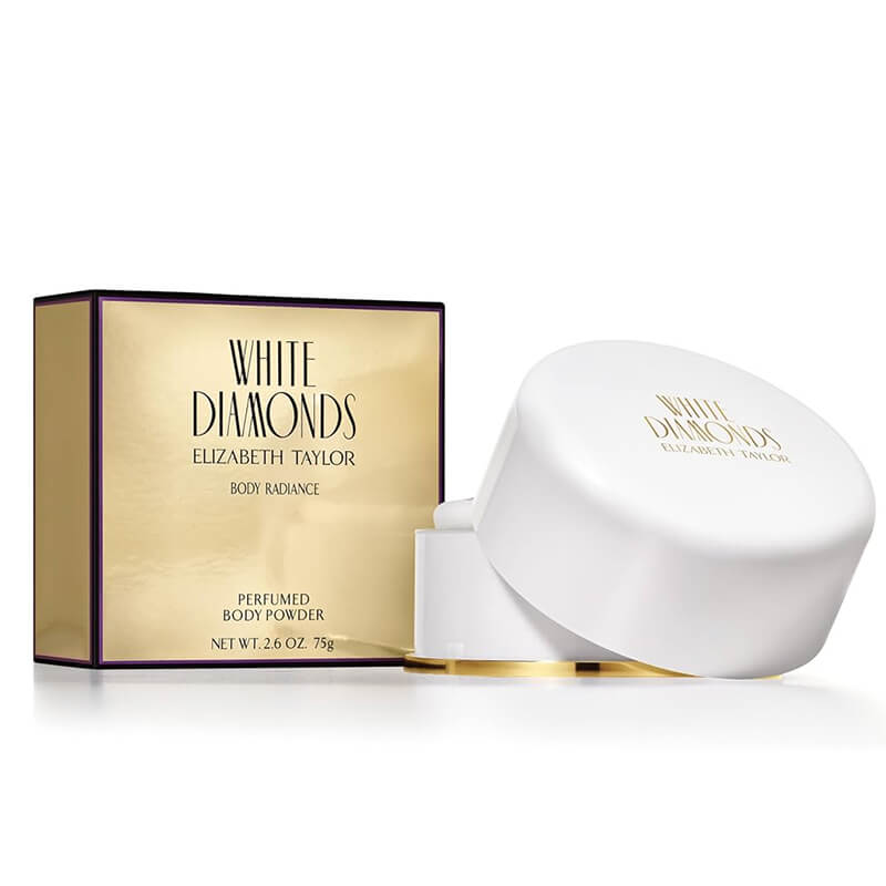 Elizabeth Taylor White Diamonds Perfumed Body Powder 75G (L)