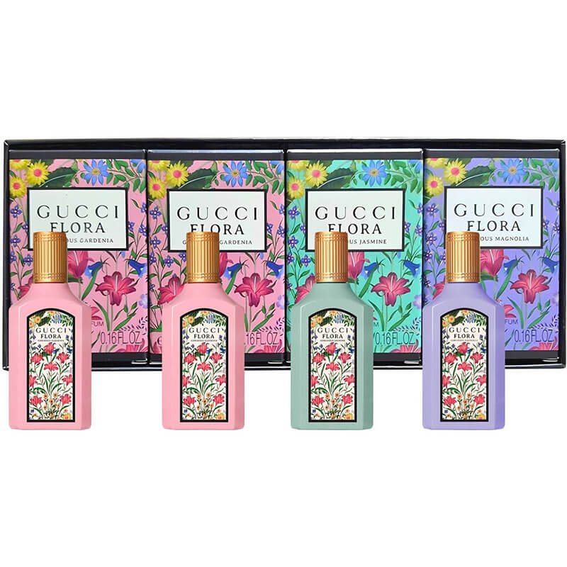 Gucci Gucci Flora 4pc Mini Set 4x5ml EDP (L)