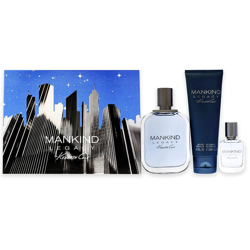Kenneth Cole Mankind Legacy 3pc Set 100ml EDT (M)
