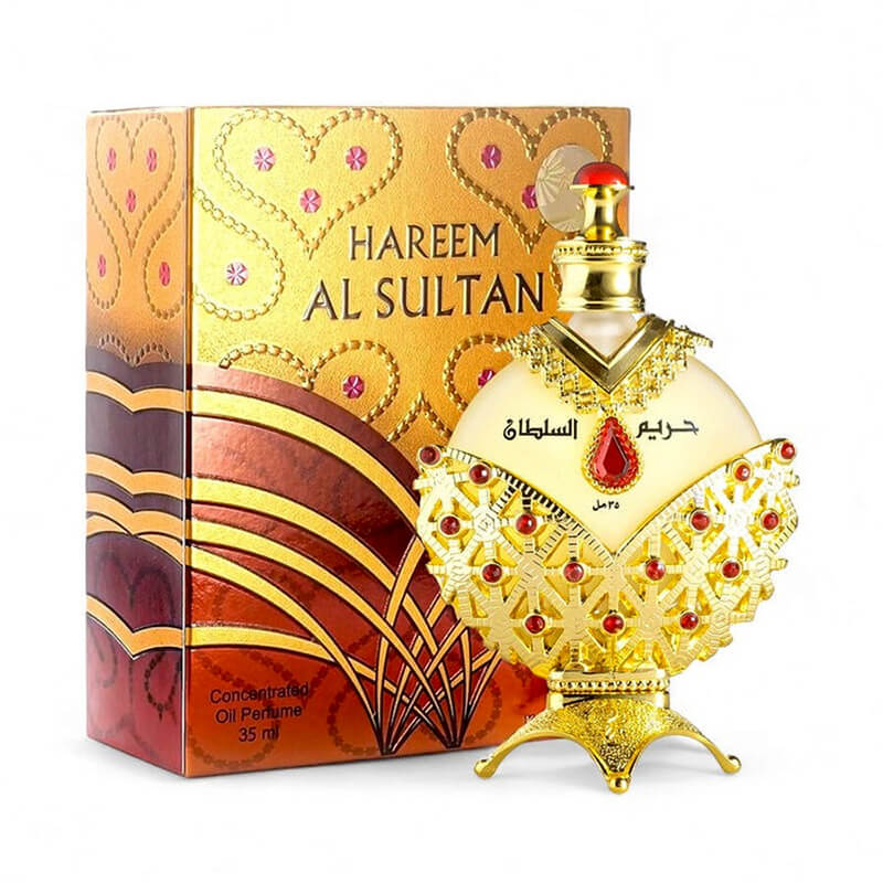 Khadlaj Perfumes Hareem Al Sultan Gold Concentrated Perfume Oil 35ml (L)