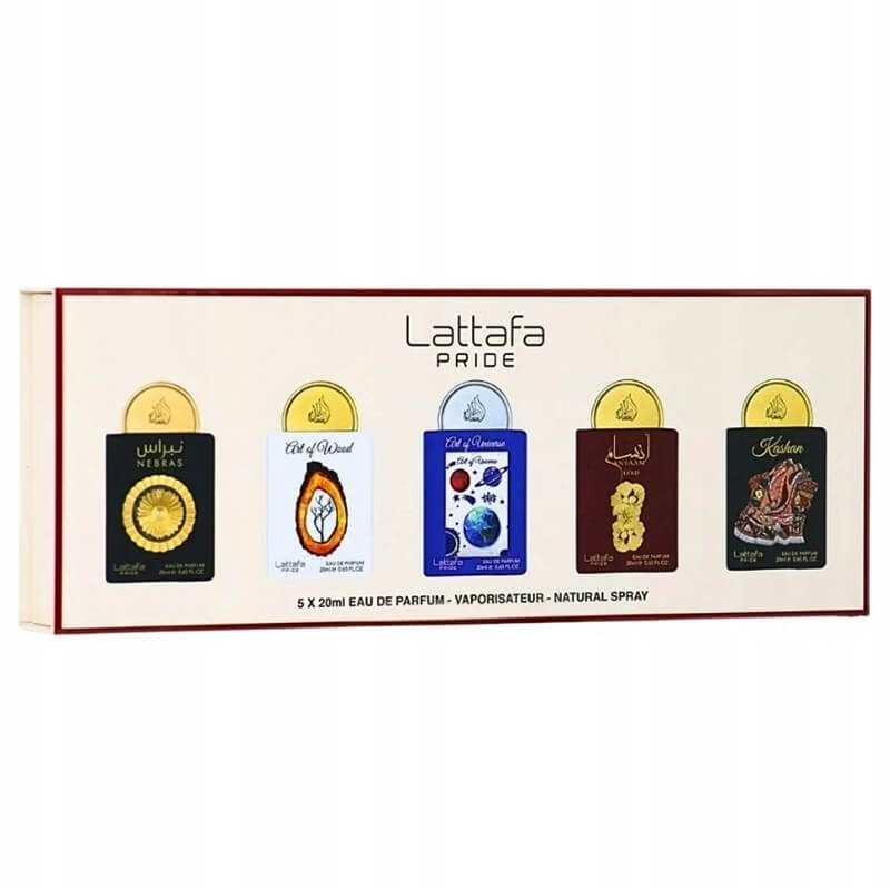 Lattafa Perfumes Nebras 5pc Set 5x20ml EDP (Unisex)