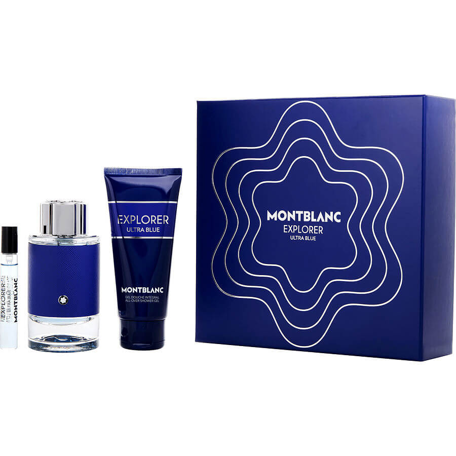 Montblanc Explorer Ultra Blue 3pc Set 100ml EDP (M)