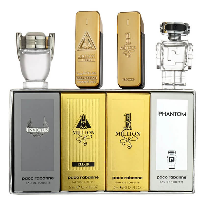 Paco Rabanne Rabanne 4pc Mini Set 5ml (M)