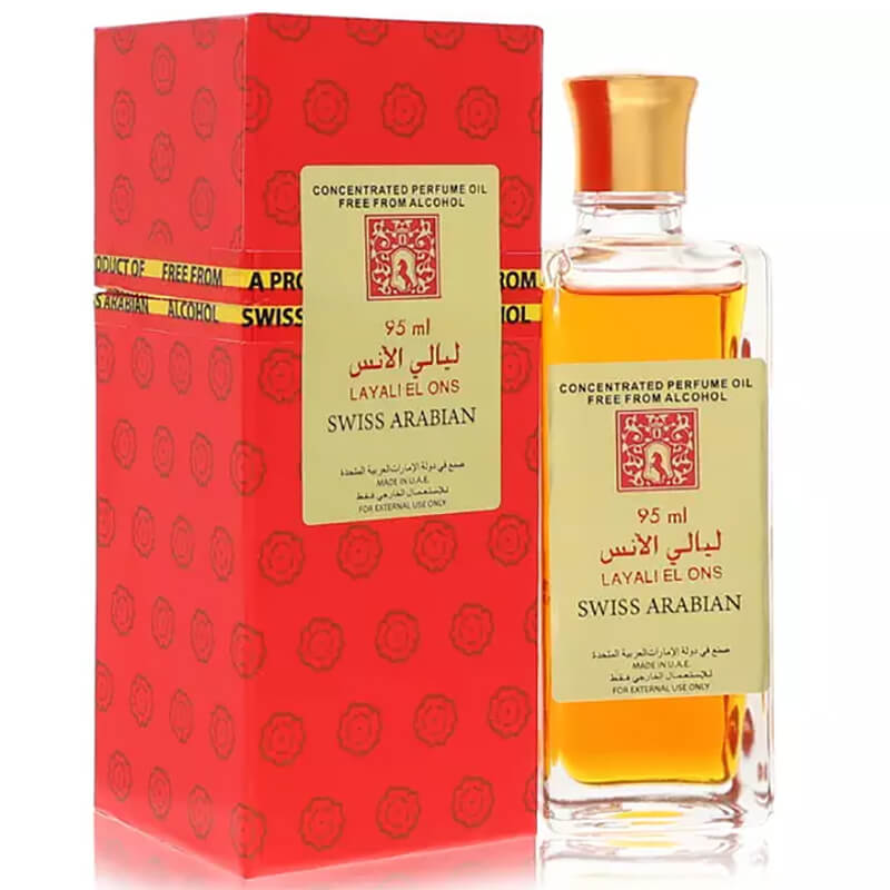 Swiss Arabian Layali El Ons Concentrated Perfume Oil 95ml (L)