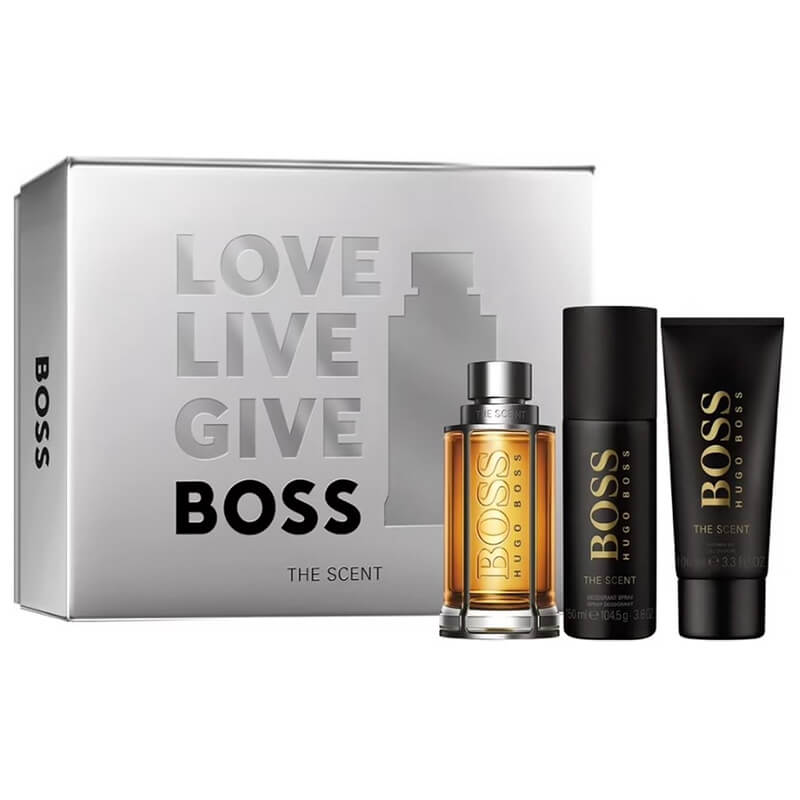 Hugo Boss Boss The Scent Love Live Give 3pc Set 100ml EDT (M