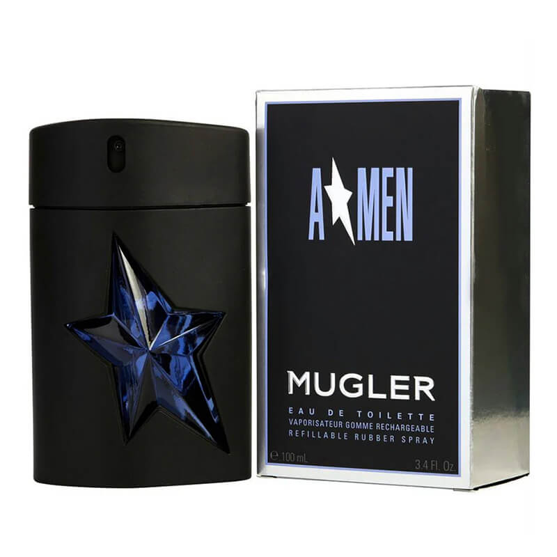 Thierry Mugler A Men (Refillable Rubber) 100ml EDT (M) SP