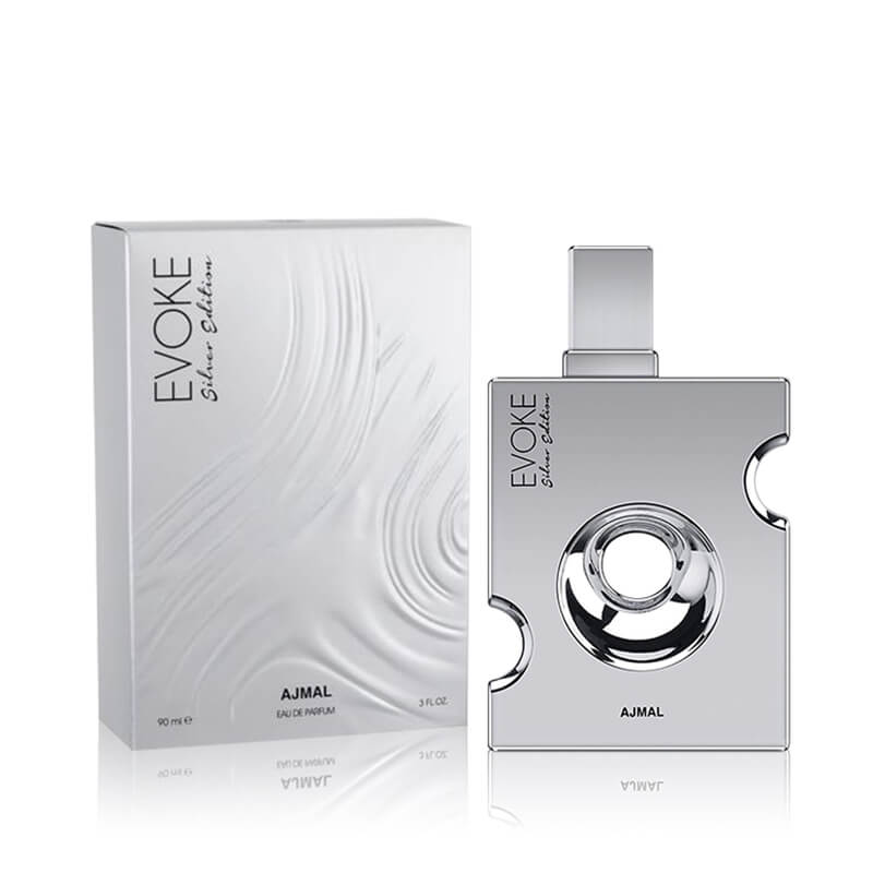 Ajmal Evoke Silver Edition 90ml EDP (M) SP - PriceRiteMart