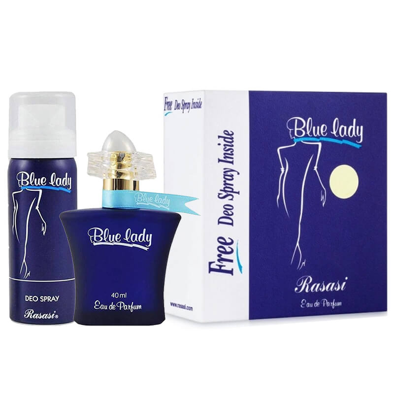 Rasasi Blue Lady 2pc Set 40ml