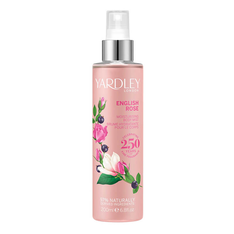 Yardley English Rose Moisturising Fragrance Body Mist 