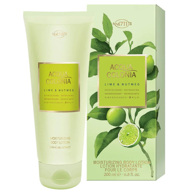 Maurer & Wirtz 4711 Acqua Colonia Lime & Nutmeg Body Lotion 200ml (Unisex)