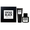 Kenneth Cole Vintage Black 2pc Set 