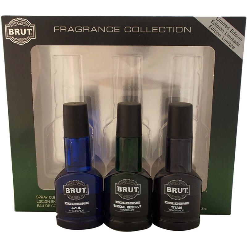 Faberge Brut Fragrance Collection 3pc Set 3×30ml EDC (M)