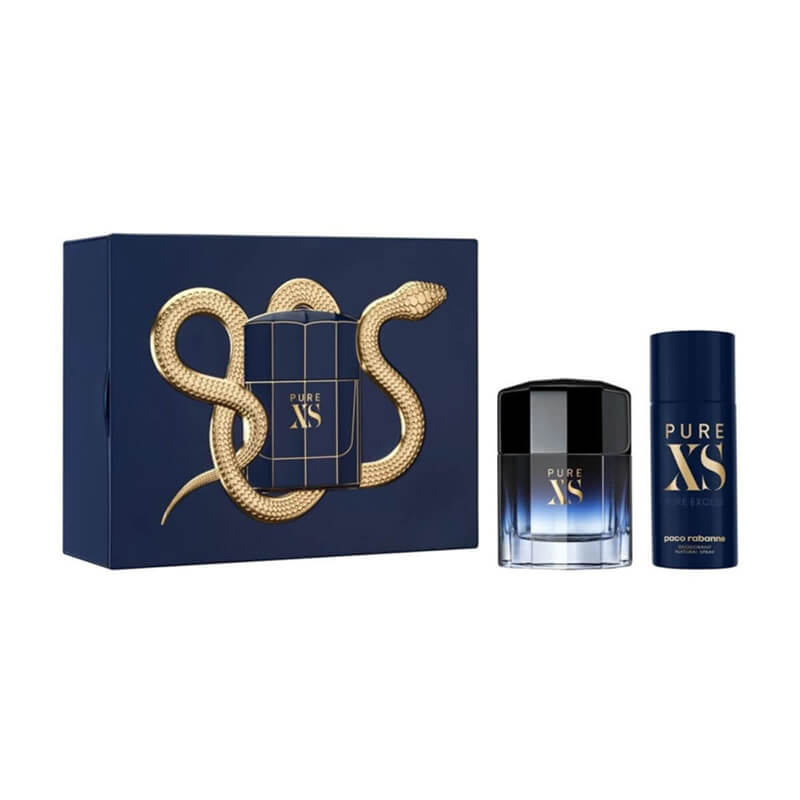 Paco Rabanne Pure XS 2pc Set 100ml EDT (M)