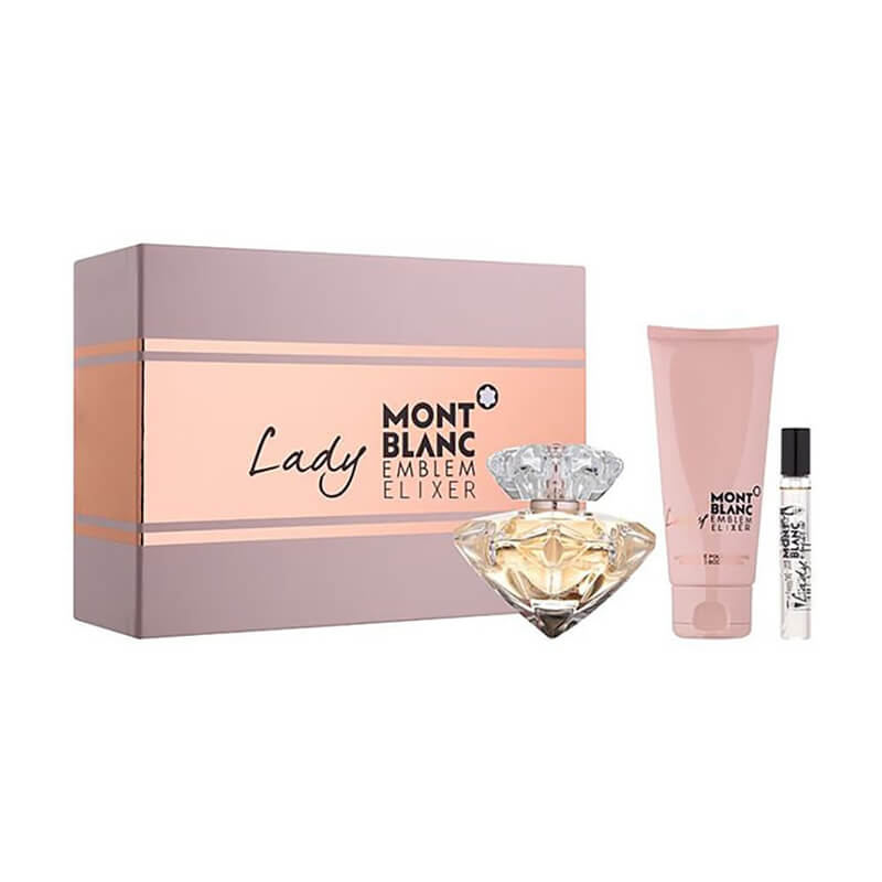 Montblanc Lady Emblem Elixir 3pc Set 75ml EDP (L)