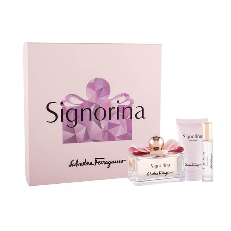 Salvatore Ferragamo Signorina 3pc Set 100ml EDP (L)