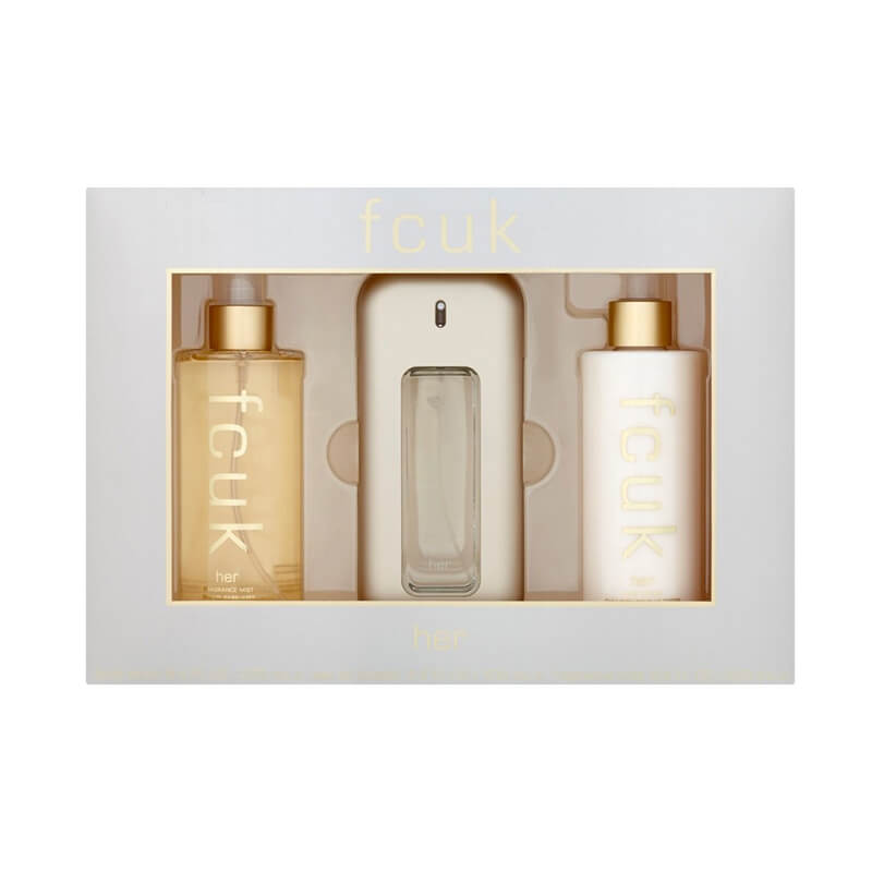 French Connection FCUK Her 3pc Set 100ml EDT (L)