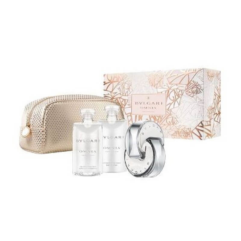 Bvlgari Omnia Crystalline 4pc Set 65ml EDT (L)
