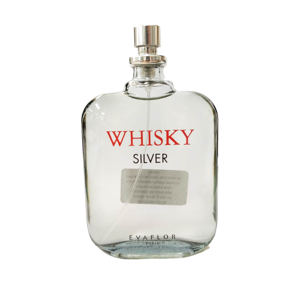 Evaflor Whisky Silver (Tester No Cap) 100ml EDT (M) SP