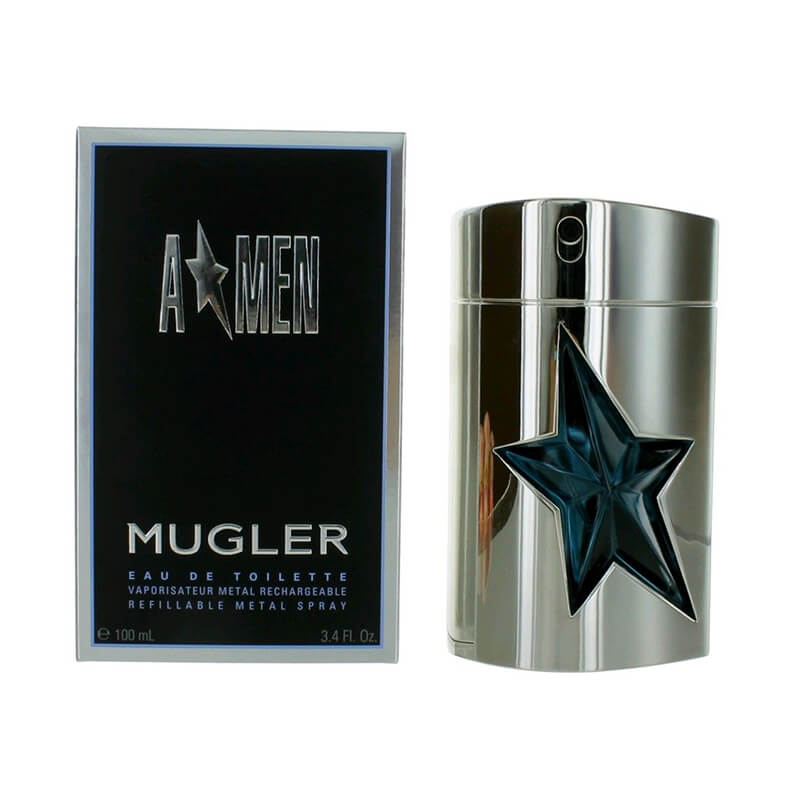 Thierry Mugler A Men (Refillable Metal Spray) 100ml EDT (M) SP