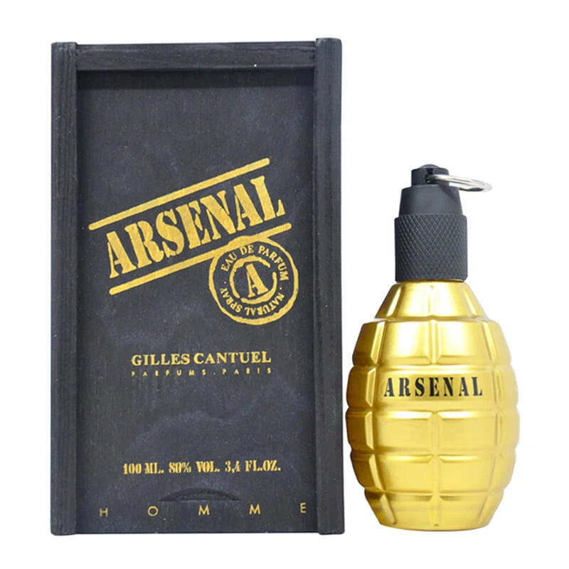 Gilles Cantuel Arsenal Gold 100ml EDP (M) SP