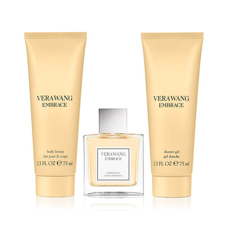 Vera Wang Embrace Marigold And Gardenia 3pc Set 30ml EDT (L)