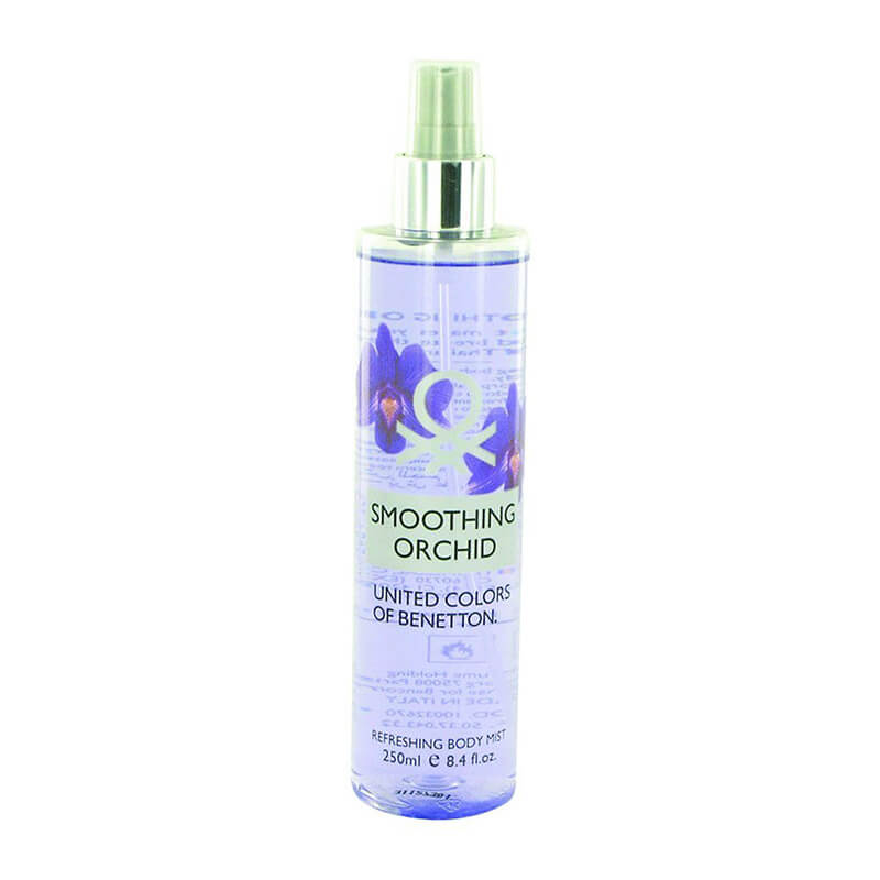 Benetton Smoothing Orchid Refreshing Body Mist 250ml (L) SP