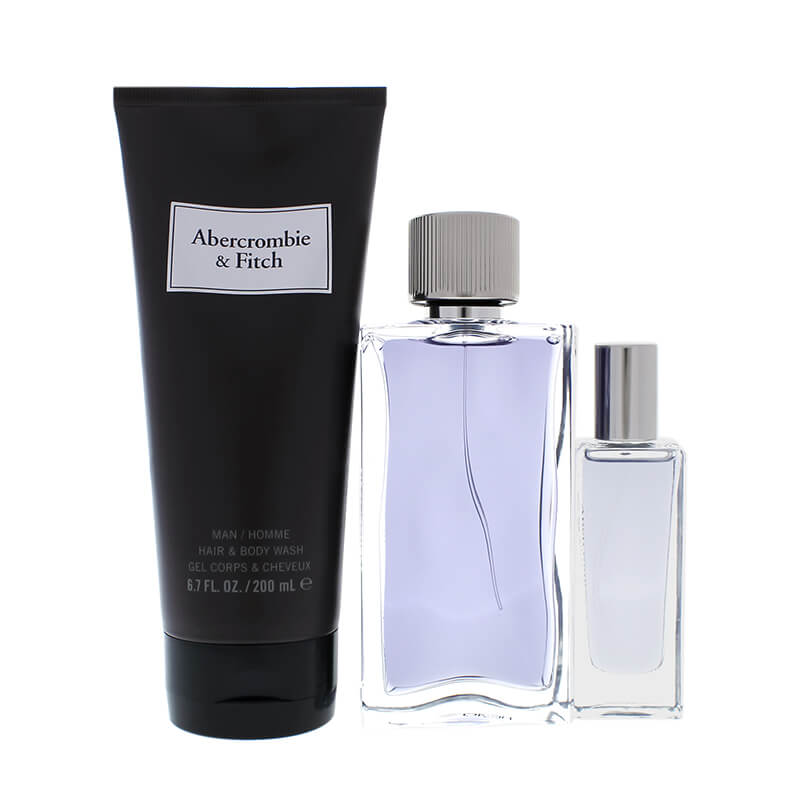 Abercrombie & Fitch First Instinct 3pc Set 100ml EDT (M)