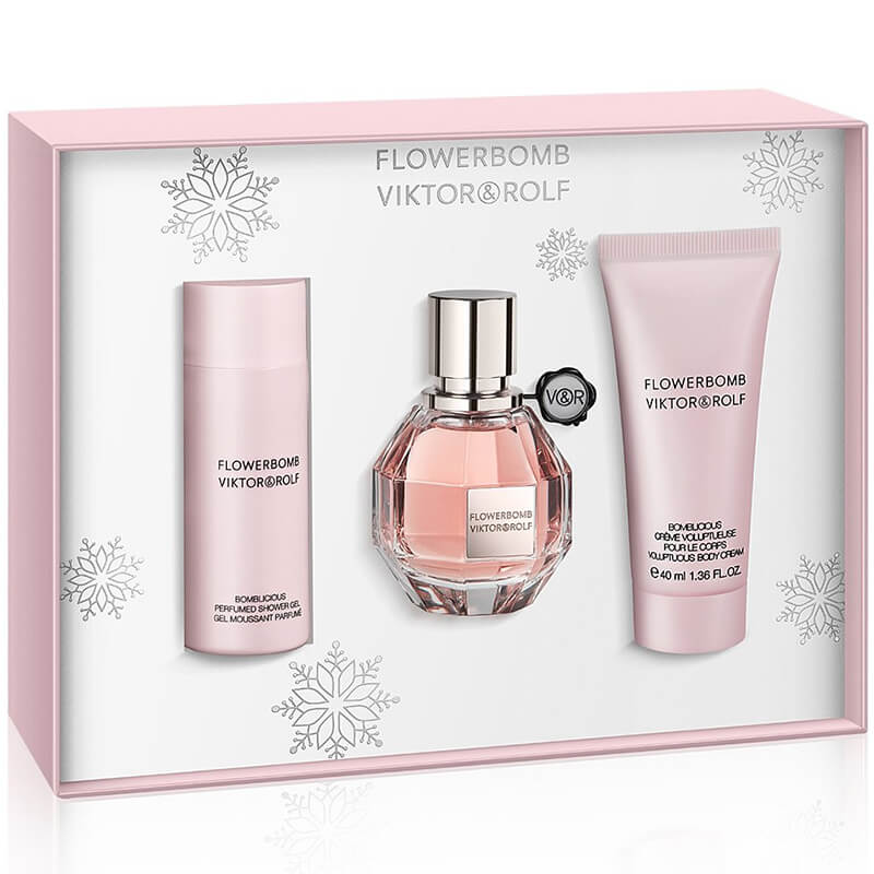 Viktor & Rolf Flowerbomb 3pc Set 50ml EDP (L)