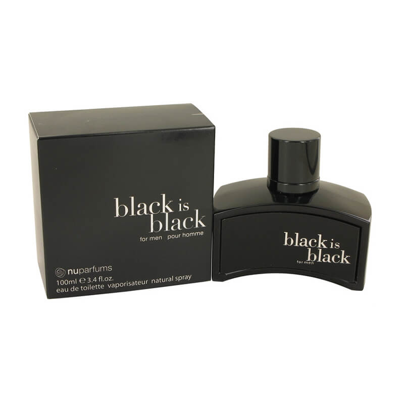 nuParfums Black Is Black 100ml EDT (M) SP