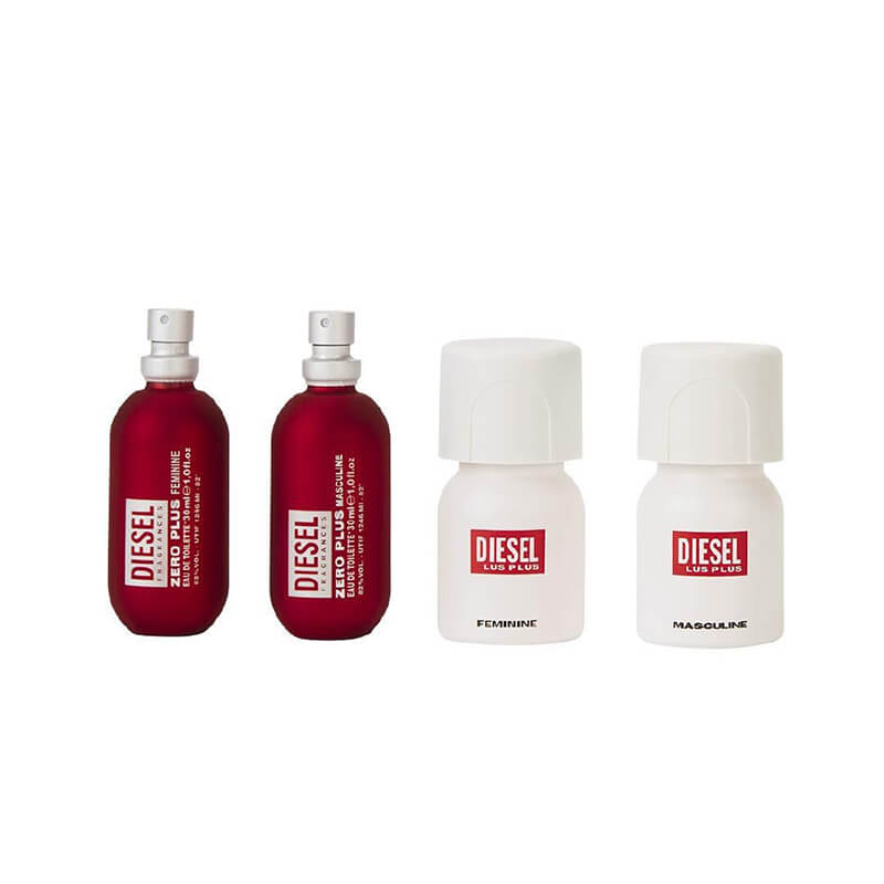 Diesel Deluxe Collection 4pc Set 4 x 30ml EDT (L+M)