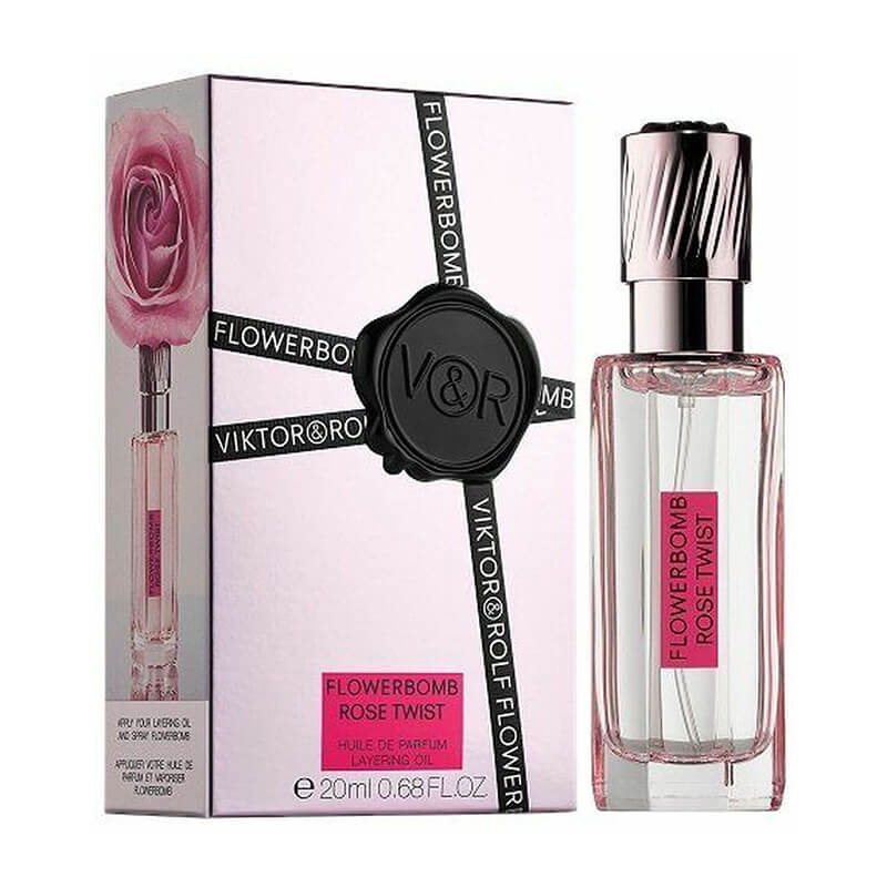 Viktor & Rolf Flowerbomb Rose Twist Huile De Parfum Layering Oil 20ml (L)