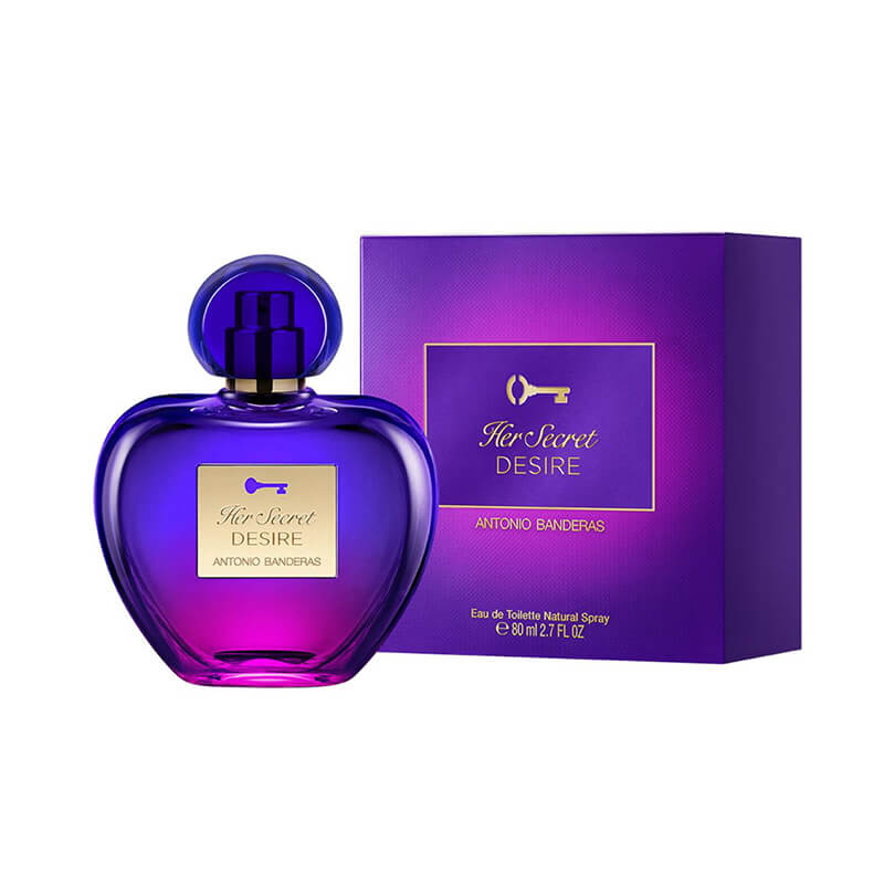 Antonio Banderas Her Secret Desire 80ml EDT (L)