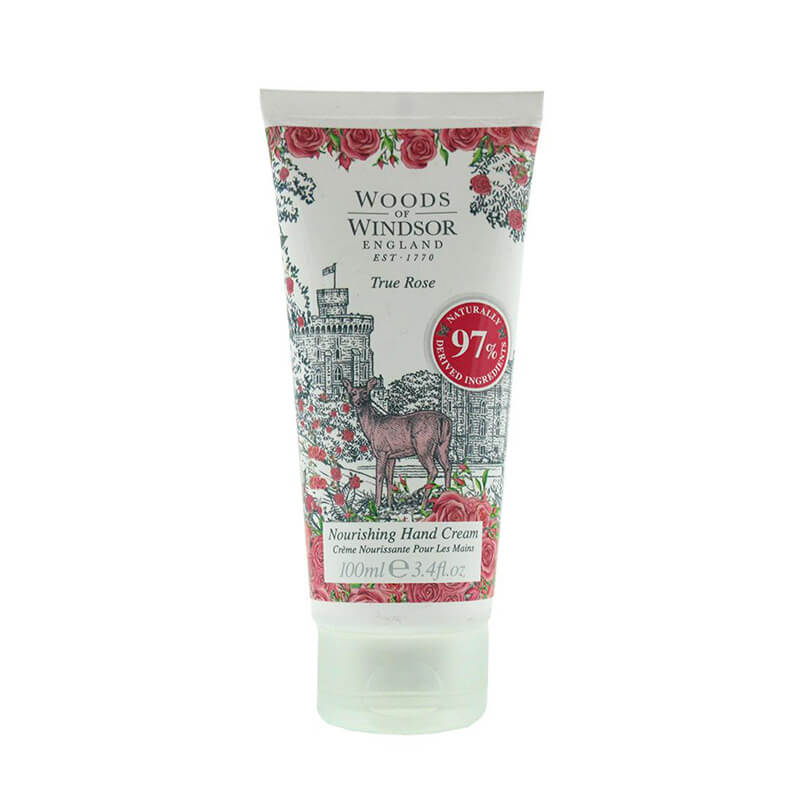 Woods Of Windsor True Rose Nourishing Hand Cream (Unboxed) 100ml (L)
